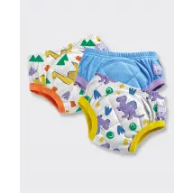 NEW 3 Pack Reusable Potty Training Pants with Cross-Stitch