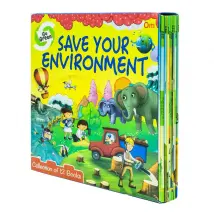 Save Your Environment Collection of 12 Books Set (Climate Change, Waste Management)