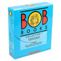 Bob Books: Collection 1 Beginning Readers and Advancing Beginners Including Parent Guide, Doorknob Hangerover 100 Stickers & Bookmark