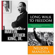 Martin Luther King Jr Autobiography And Nelson Mandela Autobiography 2 Book Set