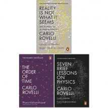 Carlo Rovelli 3 Book Set: Reality Is Not What It Seems, The Order Of Time