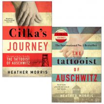 Heather Morris Collection 2 Book Set Cilka's Journey The Tattooist Of Auschwitz Historical Novel Duo