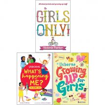 Girls Only, What's Happening To Me? The Girl One, Growing Up for Girls 3 Books Collection Set