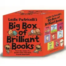 Leslie Patricelli Big Box Of Brilliant 8 Board Books Collection