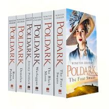Poldark By Winston Graham Series Collection 1-6 Books Set Ross Poldark, Demelza