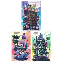 Amy Sparkes 3 Books Collection Set (The House at the Edge of Magic, The Tower at the End of Time & The Bookshop at the Back of Beyond)