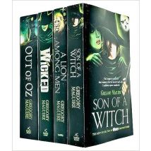 Wicked Years Series 4 Books Collection Set (Wicked, Son of a Witch, A Lion Among Men)