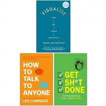 Visualise Think Feel Perform Like The Top 1 Percent How To Talk To Anyone Get Sht Done 3 Book Set By Maya Raichoora
