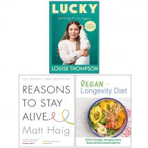 Lucky Learning To Live Again Reasons To Stay Alive The Vegan Longevity Diet 3 Book Set
