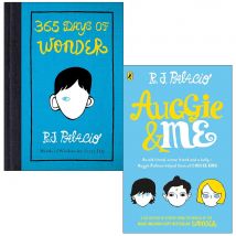 R. J. Palacio 2 Book Set Featuring 365 Days Of Wonder And Auggie And Me For Middle Grade Readers