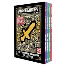 Minecraft: The Complete Handbook Collection 4 Book Set Mojang AB Survival And Building Guides