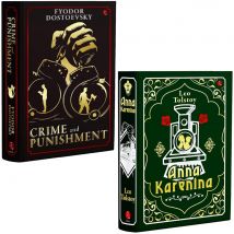 Russian Classics 2 Books Collection Set - Fiction - Hardback
