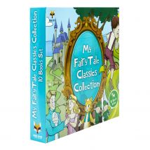 My FairyTale Classic 10 Picture Books Collection Set Aladdin, Beauty and Beast, Puss In Boots