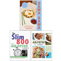 Sama Sama 3 Book Set Slim 800 Hot Air Fryer Complete Healthy Air Fryer Cookbook