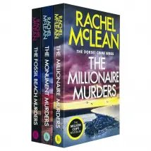 Rachel McLean Dorset Crime Series The Monument Murders The Millionaire Murders The Fossil Beach Murders Collection