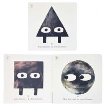 Shape Trilogy Collection Triangle Square Circle 3 Book Collection For Children Picture Books