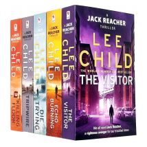 Lee Child Jack Reacher Series 1-5 Collection 5 Books Bundle (Killing Floor, Die Trying, Tripwire, The Visitor, Echo Burning)