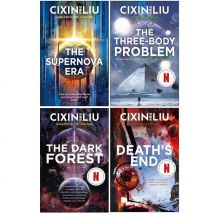 Cixin Liu 4 Books Collection Set (The Three-Body Problem, The Dark Forest, The Supernova Era and Death's End)