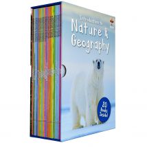 Introduction to Nature and Geography 20 Books Collection Box Set by Jasmine Brooke (Crocodiles and Alligators, Fish, Penguins, Primates)