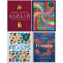 Sabrina Ghayour Collection 4 Book Set Bazaar, Sirocco, Feasts, Persiana Paperback Edition