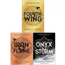 The Empyrean Series Collection 3 Books Set By Rebecca Yarros (Fourth Wing, Iron Flame &amp; Onyx Storm)