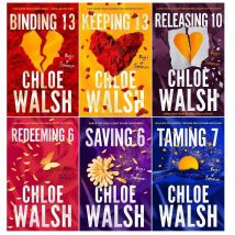 Boys of Tommen Series 6 Books Collection Set By Chloe Walsh Keeping 13, Saving 6, Taming 7
