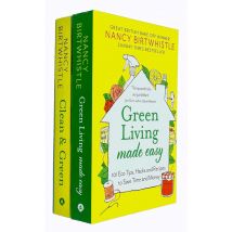 Nancy Birtwhistle Complete 2 Book Collection Clean and Green and Green Living Made Easy