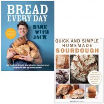 Bake With Jack Bread Every Day Quick and Simple Homemade Sourdough 2 Book Set
