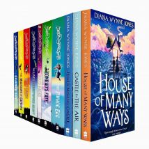Chrestomanci Series &amp; Howl&#39;s Moving Castle Series 10 Books Collection Set Paperback