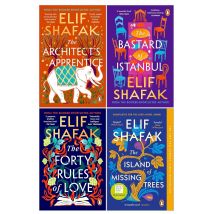 Elif Shafak 4 Books Collection Set (The Architects Apprentice, The Island of Missing Trees)