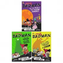 Little Badman Collection 3 Books Set By Humza Arshad (Time-travelling Teacher of Doom, Invasion of the Killer Aunties, Rise of the Punjabi Zombies) Humza Arshad