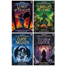Adventure Gamebooks Series 4 Book Set Shadow Chaser Curse Breaker The Goblin's Revenge League Of Thieves