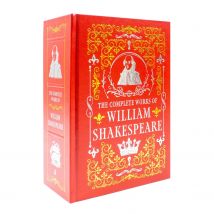 Complete Works of William Shakespeare Deluxe Leather Bound Classic Collection Edition