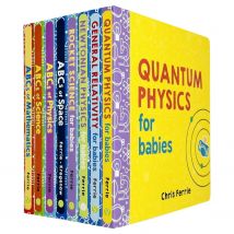Baby University Collection 8 Books Set By Chris Ferrie General Relativity, Newtonian Physics, Quantum Physics