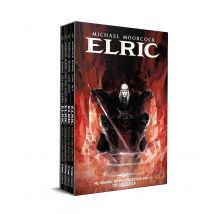 Michael Moorcock's Elric Series 1–4 Complete 4 Book Set Hardcover Edition For Fantasy Fans And Collectors