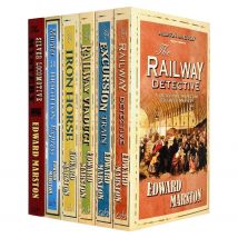 Railway Detective Series 6 Book Set Edward Marston Complete Collection Of Classic Railway Mysteries