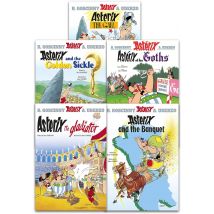 Asterix Series 1 Collection 5 Books Set (Book 1-5) (Asterix the Gaul, Asterix and the Golden Sickle)