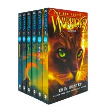 Warrior Cats Series 2 The New Prophecy Erin Hunter 6 Book Set Sunset Twilight Dawn