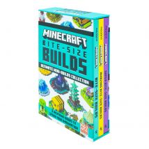 Minecraft Bite-Size Builds 3 Book Set Mojang AB