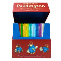 Paddington Classic Story Collection Box Set Of 20 Books Includes Paddington And The Christmas Surprise