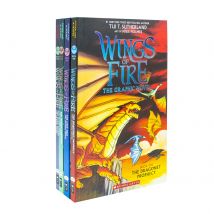 Wings of Fire Graphix Novels 1-4 Books Collection Box Set By Tui T. Sutherland
