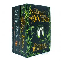 The Kingkiller Chronicle Series 3 Books Collection Set by Patrick Rothfuss Name of the Wind