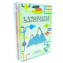 Flowchart Explorers Earth Science STEM 6 Geography Science Books Collection Set Landforms
