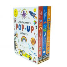 Little Learners Pop-Up Collection 3 Books Box Set Beep-Beep &amp; Zooms Things