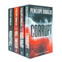 Devil's Night Series Collection 4 Book Set By Penelope Douglas Corrupt Hideaway Nightfall Kill Switch