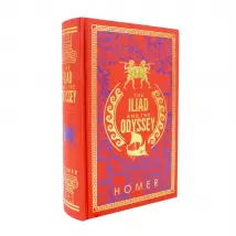 The Iliad and The Odyssey by Homer Deluxe Leather Bound 2 Book Set