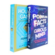 Alan Connor Collection 2 Books Set (House of Games, Pointless Facts for Curious Minds)