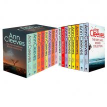 Ann Cleeves TV Shetland &amp; Vera Series Collection 16 Books Set Paperback ( Telling Tales )