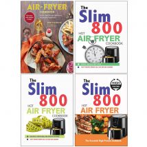 Air-Fryer Cookbook 4 Book Set Featuring The Slim 800 Hot Air Fryer And The Essential High Protein Cookbook
