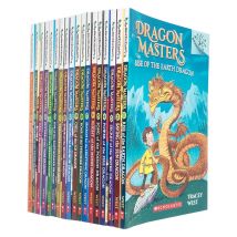 Dragon Masters Series 18 Books Collection Set By Tracey West Rise of Earth Dragon, Saving Sun Dragon